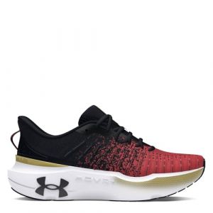 Under Armour Infinite Elite Running Shoes Mens Road Black/Met Gold 10 (45)