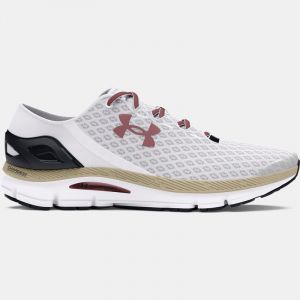 Unisex  Under Armour  SpeedForm® Gemini Running Shoes Black / Ivory Dune / Black 10.5