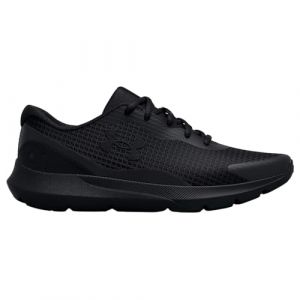 Under Armour Surge 3 Trainers Womens Runners Triple Black 4 (37.5)