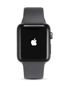 Apple Watch Series 3 42mm (GPS) - Space Grey Aluminium Case with Grey Sport Band (Renewed)