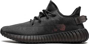 adidas Mens Boost 350 V2 Lace Up Sneakers Shoes Casual - Black