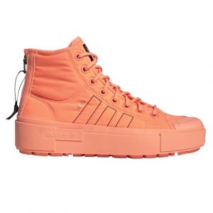 adidas Womens Nizza Bonega X Lace Up Sneakers Shoes Casual - Orange