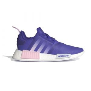 adidas Womens NMD R1 Lace Up Sneakers Shoes Casual - Purple