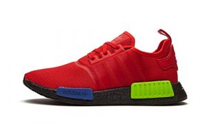 adidas Mens NMD_R1 Lace Up Sneakers Shoes Casual - Red