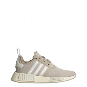 adidas Womens NMD R1 Lace Up Sneakers Shoes Casual - Beige