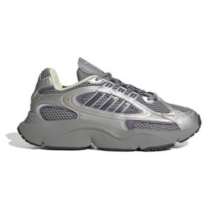 adidas Womens Ozmillen Lace Up Sneakers Shoes Casual - Grey