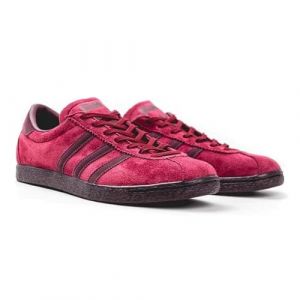 adidas Tobacco Gruen Trainers Shoes Burgundy Maroon Cloud White - 3.5 UK