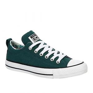 Converse Unisex Chuck Taylor All Star Madison Ox Canvas Sneaker - Lace up Closure Style - Dragon Scale/Dark Green