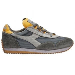 DIADORA HERITAGE Men's Shoes 174736 Equipe H Dirty Stone Wash Evo Green