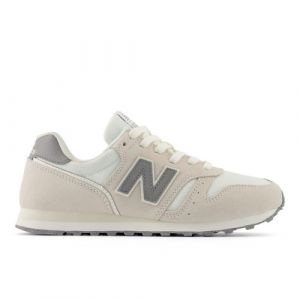 New Balance Women's 373V2 in Beige/Grey/White Suede/Mesh