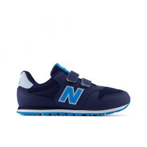 New Balance Kids' 500 Hook & Loop in Blue Synthetic