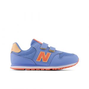 New Balance Kids' 500 Hook & Loop in Blue/Red Synthetic