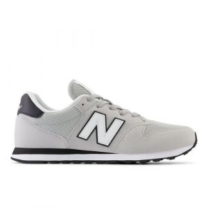 New Balance Men's 500 in Grey/Black/White Synthetic