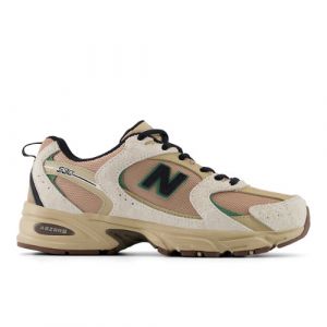 New Balance Men's 530 in Beige/Brown/Green Suede/Mesh