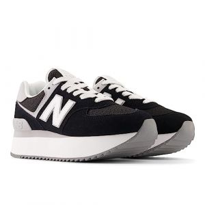 New Balance - 574 - WL574ZSA - Color: Black-White - Size: 7.0 UK