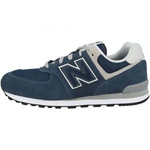 New Balance Unisex Kids 574 Basket Sneaker