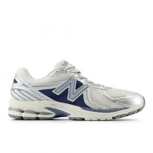 New Balance Unisex 860v2 in White/Blue/Grey Synthetic