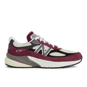 New Balance Unisex Made in USA 990v6 in Red/White Leather