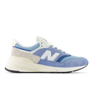 New Balance Unisex 997R in Blue/White Suede/Mesh