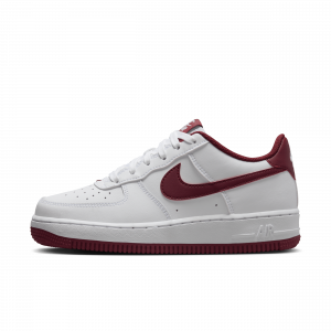 Nike Air Force 1 Older Kids' Shoes - White