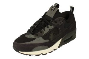 NIKE Air Max 90 Futura Women's Trainers Sneakers Fashion Shoes DM9922 (Black/Iron Grey/Oil Grey/Black 003) UK5 (EU38.5)