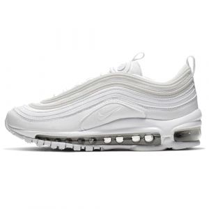 NIKE Air Max 97 GS Great School Trainers Sneakers Fashion Shoes 921522 (White/Metallic Silver/White 104) Size UK4.5 (EU37.5)