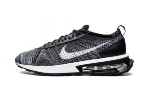 NIKE Air Max Flyknit Racer Men's Fashion Trainers Sneakers Shoes DJ6106 (Black/White 001) UK10.5 (EU45.5)