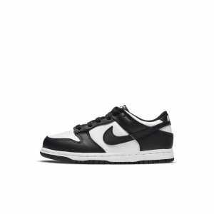 Nike Panda Dunk Low Younger Kids' Shoes - White