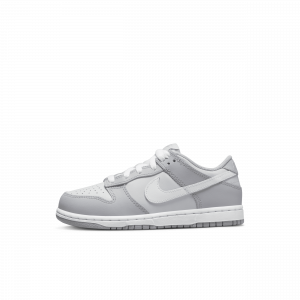 Nike Dunk Low Younger Kids' Shoes - Grey