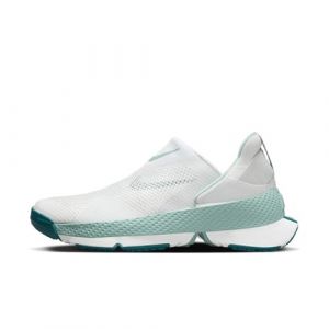 NIKE Go FlyEase Unisex Easy On/Off Trainers Sneakers Fashion Shoes DR5540 (Photon Dust/Summit White/Mineral/Geode Teal 013) UK6.5 (EU40.5)