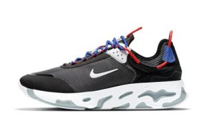 NIKE React Live Men's Trainers Sneakers Shoes CV1772 (Anthracite/Black/Light Smoke Grey/White 001) UK7 (EU41)