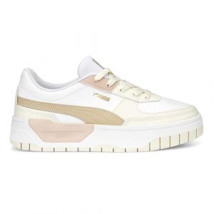 Puma Womens Cali Dream West Coast Leather Platform Sneakers Shoes Casual - Beige