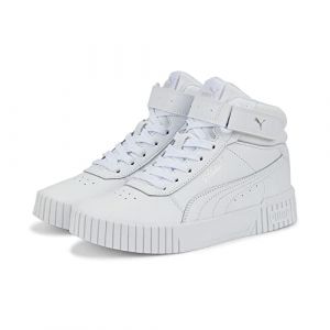 PUMA Girls Carina 2.0 Mid Jr Sneaker