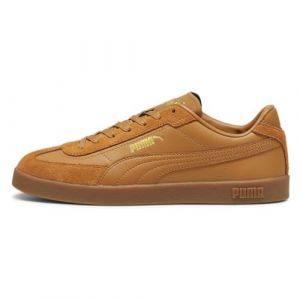 PUMA Club II Era Brown Leather Sneakers