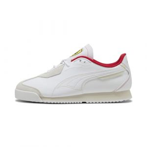 PUMA Men's Scuderia Ferrari Roma Sneaker White