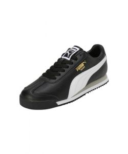 PUMA Roma Standard Black/White Trainers - UK 6