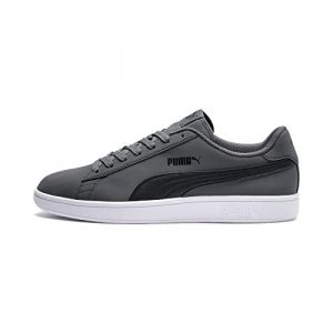 PUMA Smash v2 Buck Sneaker Iron Gate-Puma Black 3.5