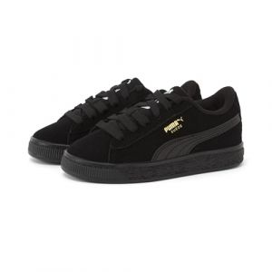 PUMA Boys Suede Classic Sneakers PUMA Black-PUMA Black Size UK 1.5