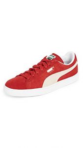 Puma Men?s Suede Classic Plus Sneakers Red Size: 8 UK (42 EU)