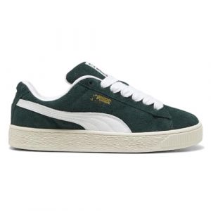 Puma Mens Suede XL Hairy Lace Up Sneakers Shoes Casual - Green