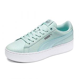 PUMA Girl's Vikky Platform Glitz Jr Low-Top Sneakers