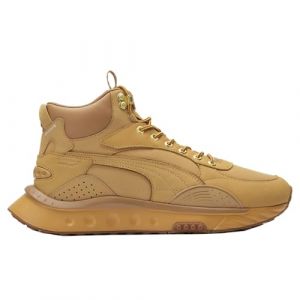 PUMA mens Wild Rider Mid High Top Lace Up Sneakers