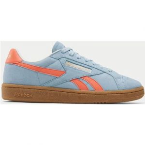 Reebok Women's Club C Grounds Trainers - Soft Blue/Supercharged Coral/Gum -  Size: UK 8