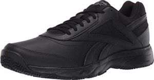 Reebok Men's Work N Cushion 4.0 Walking Shoe black Size: 6 UK