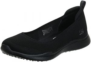 Skechers Microburst 2.0 Be Iconic Low Top Trainers Womens Black 6 (39)