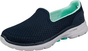 Skechers Womens Go Walk 6 Big Splash Sneaker