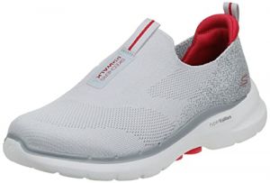 Skechers Men's Gowalk 6-Scarpe Da Passeggio Elasticizzate Senza Lacci Walking Shoe