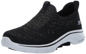 Skechers Women's GO Walk 7 Bling Sneaker