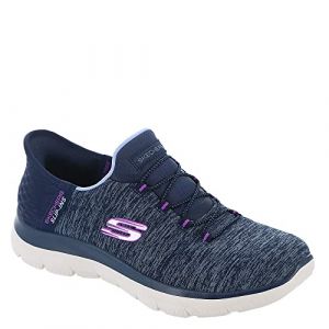 Skechers Women's Hands Free Slip Ins Summits Dazzling Haze Sneaker