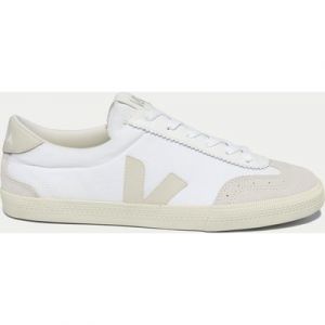 VEJA Women's Volley Canvas Trainers - White Pierre -  Size: UK 8